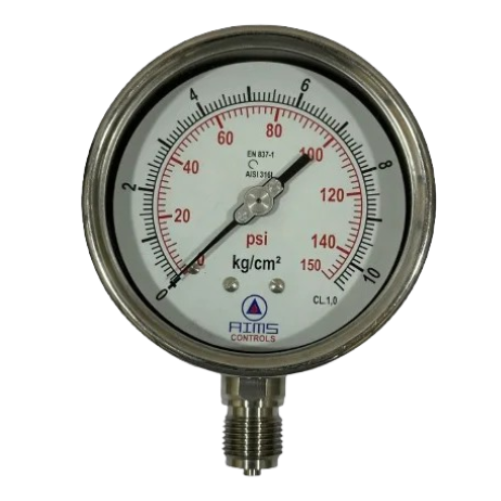 Pressure calibration in the lab